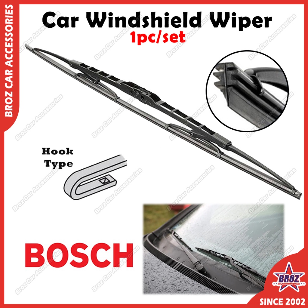 BOSCH ADVANTAGE CAR WIPER BLADE COMPATIBLE FOR ALL UHOOK TYPE ALL