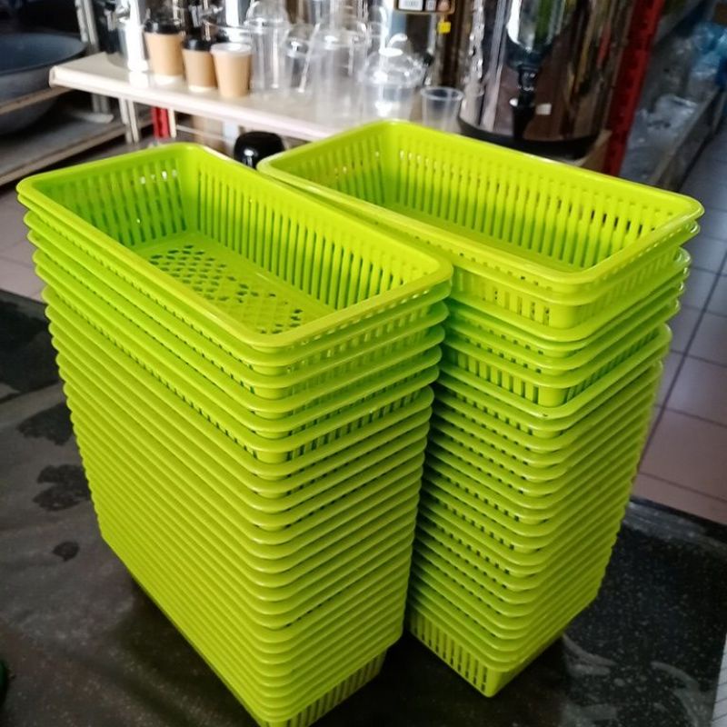 BESTWARE 707 Rectangular Plastic Colander Package of 20pcs Shopee