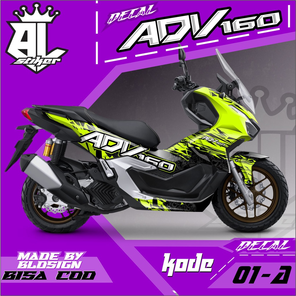Bl Sticker - Sticker - Sticker ADV 160 Full Body Decal Sticker ADV 160 ...