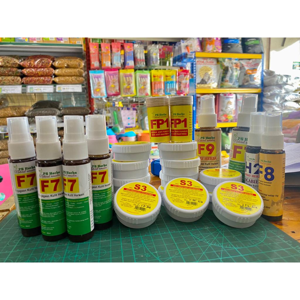 PS HERBS SPRAY F7 SPRAY F8 SPRAY F9 S3 FP1 H2 SPRAY LUKA