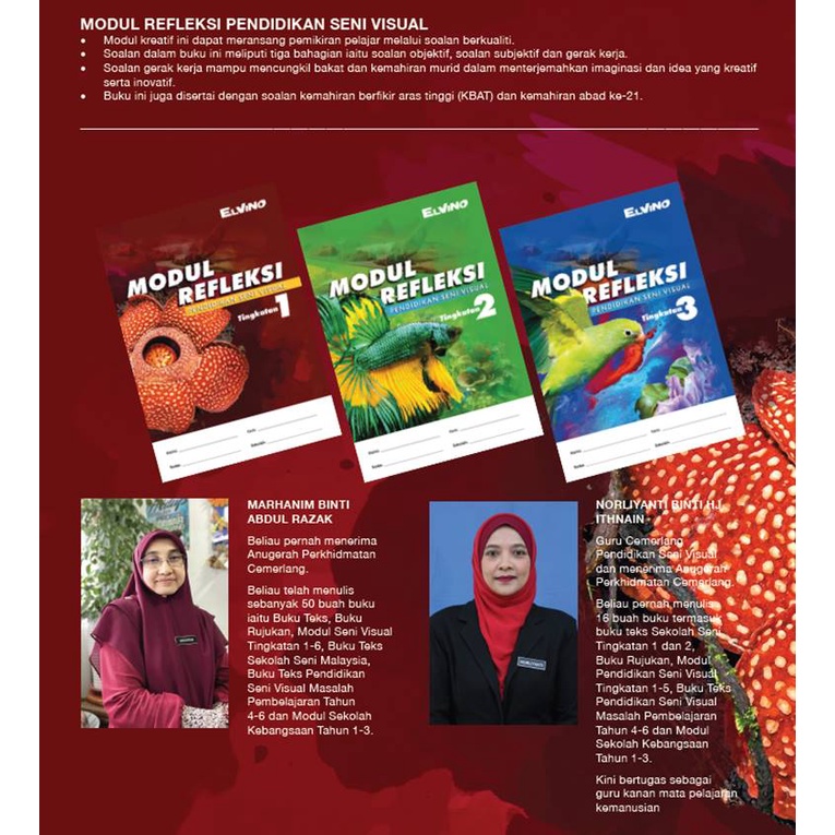 Modul Refleksi Pendidikan Seni Visual Tingkatan 1 Psv Buku Rujukan Shopee Malaysia