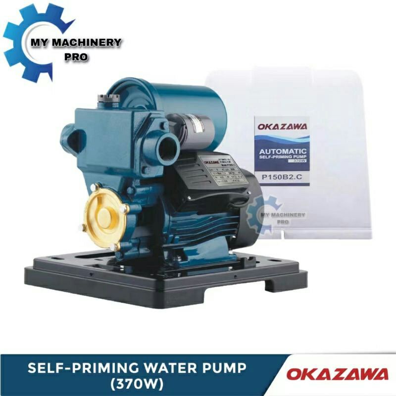OKAZAWA 370W (1/2HP) AUTOMATIC SELFPRIMING WATER PUMP WITH COVER PAM