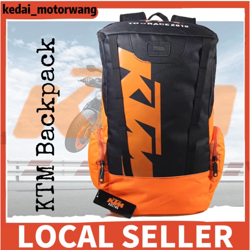 Racing Motor backpack waterproof KTM backpack riding bag begpack ...