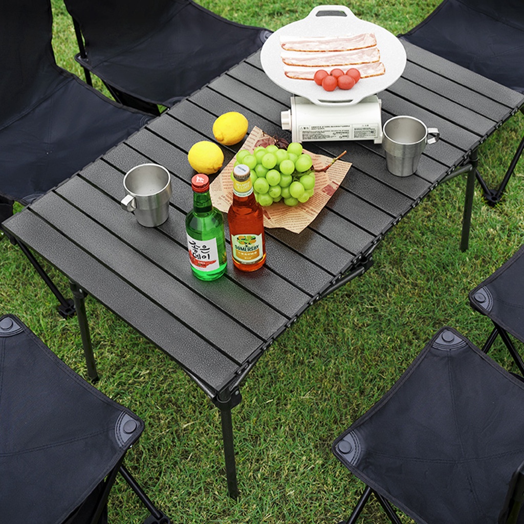 Egg Roll Table Camping table Portable Folding Table Outdoor Camping ...