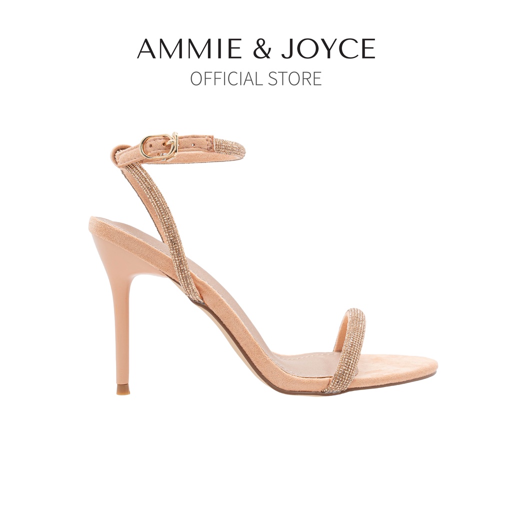 AMMIE & JOYCE Destiny Ladies Heels Women Shoes (Nude)