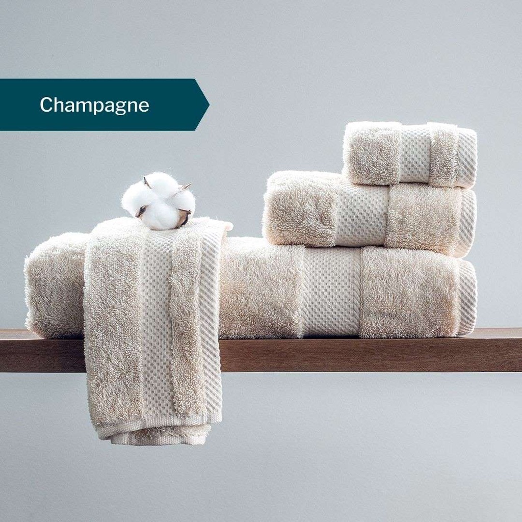 KapasLUXE Bath Towel Set Hand Towel + Face Towel + Bath Towel