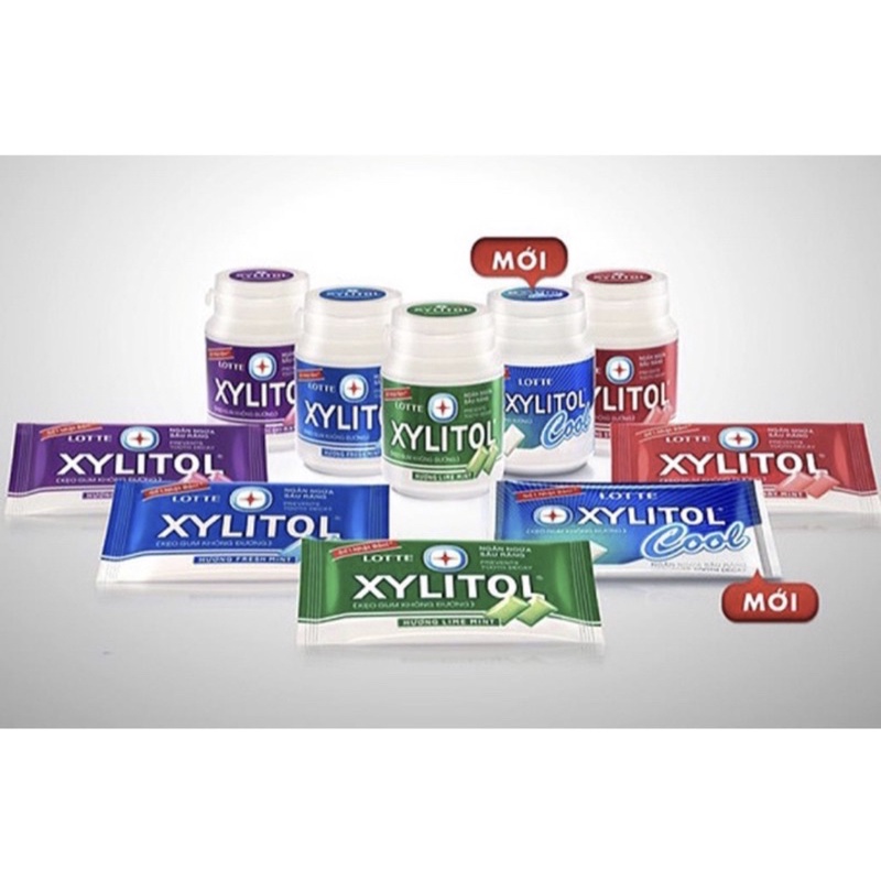 Xylitol / Xillytol Sugar-Free Gums Prevent Tooth Decay For Fresh Breath ...