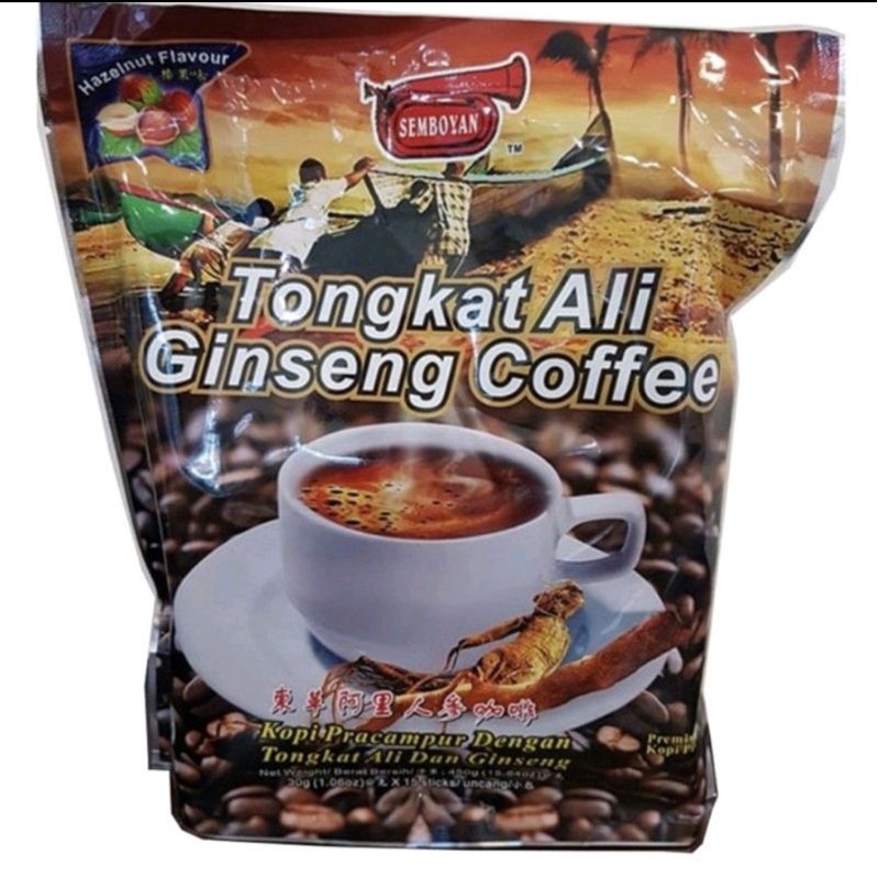 Kopi Tongkat Ali Ginseng Forever Living ORIGINAL - Hazelnut Flavor ...