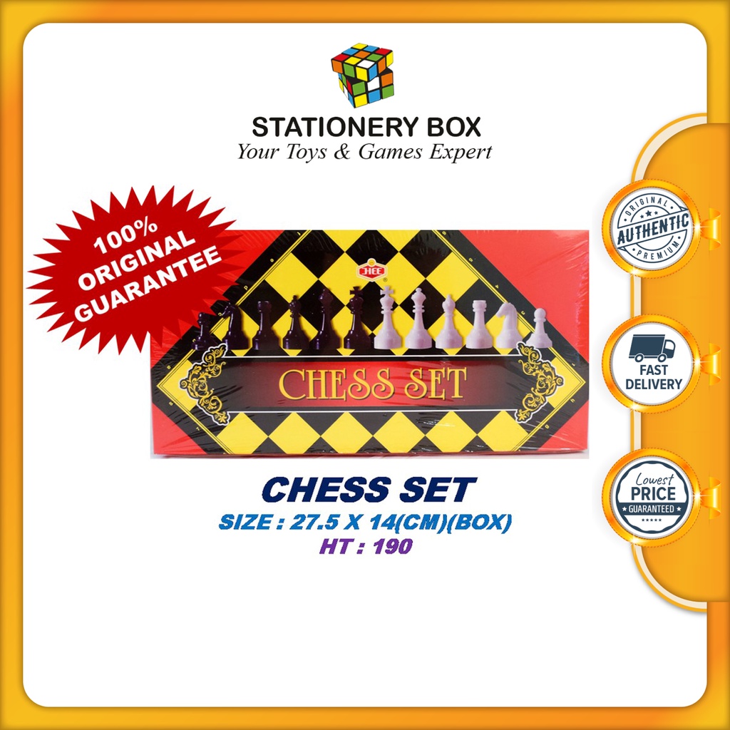 2 Players Original Guarantee HEE Chess Set Board Games for Friends