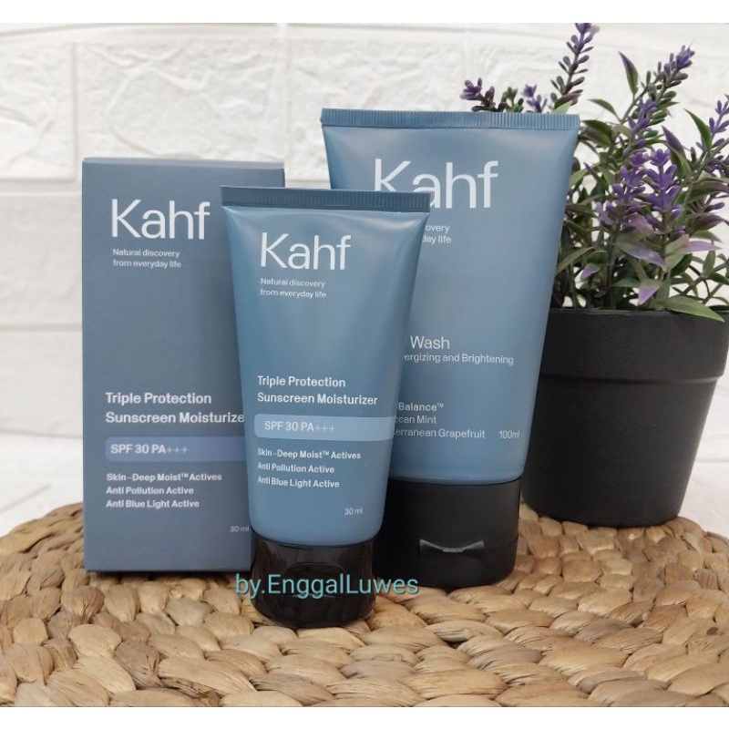 Kahf SKINCARE Package 2IN1 KAHF Boy SKINCARE Package | Shopee Malaysia