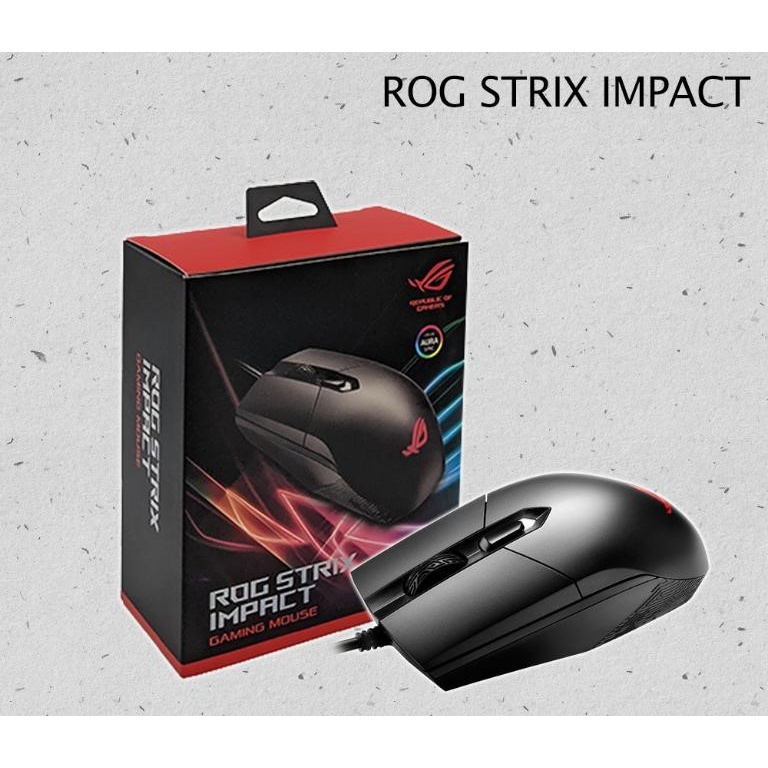 ROG Strix Impact Gaming Mouse | Shopee Malaysia