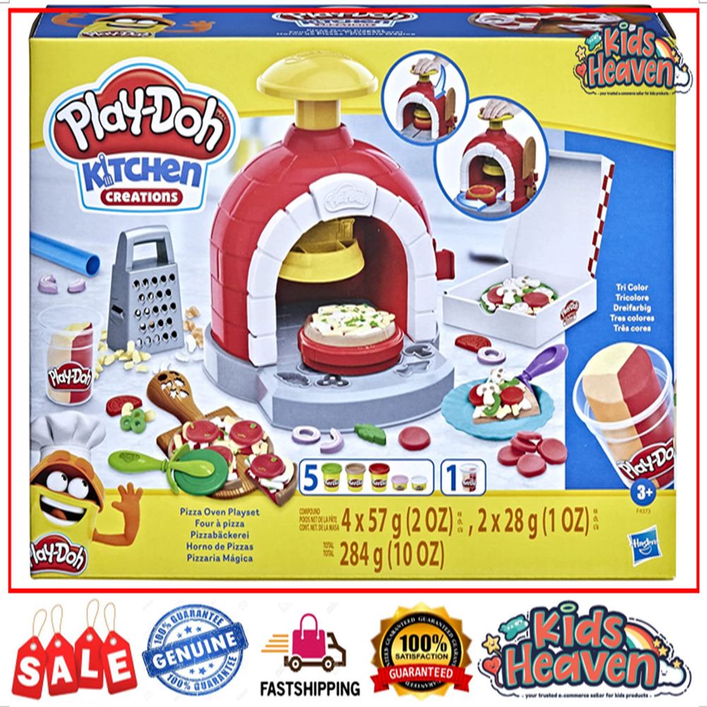Play-Doh Kitchen Creations Pizza Oven Playset (100.0% Original ...