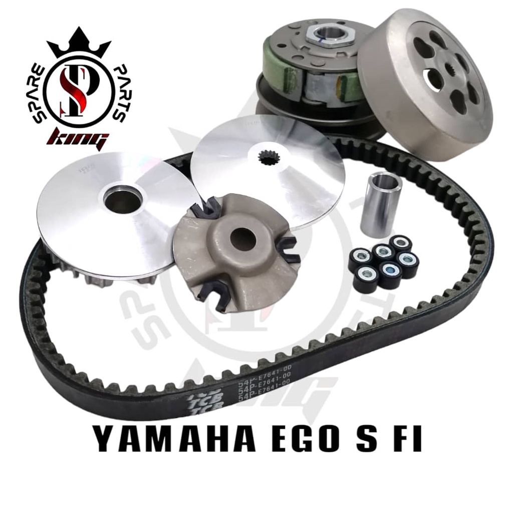 Yamaha Ego S Fi Egos Fi Egosfi Front Pulley Rear Pulley With Timing Belt Complete Set Std 0041