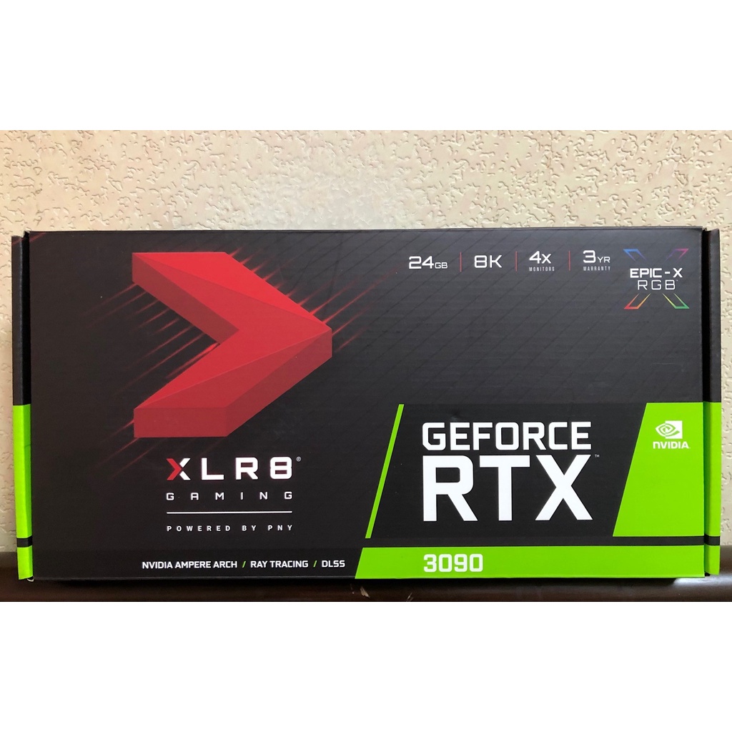 Second-Hand Very New PNY GeForce RTX 3090 24GB XLR8 Gaming Display Card ...