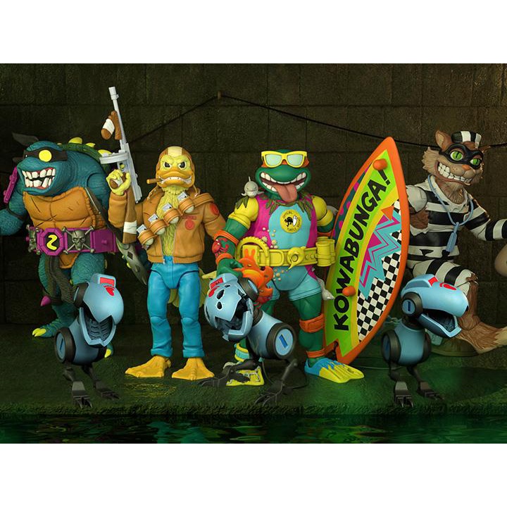 SUPER7 Teenage Mutant Ninja Turtles Wave 6 Mousetrap Skate Mike Prison