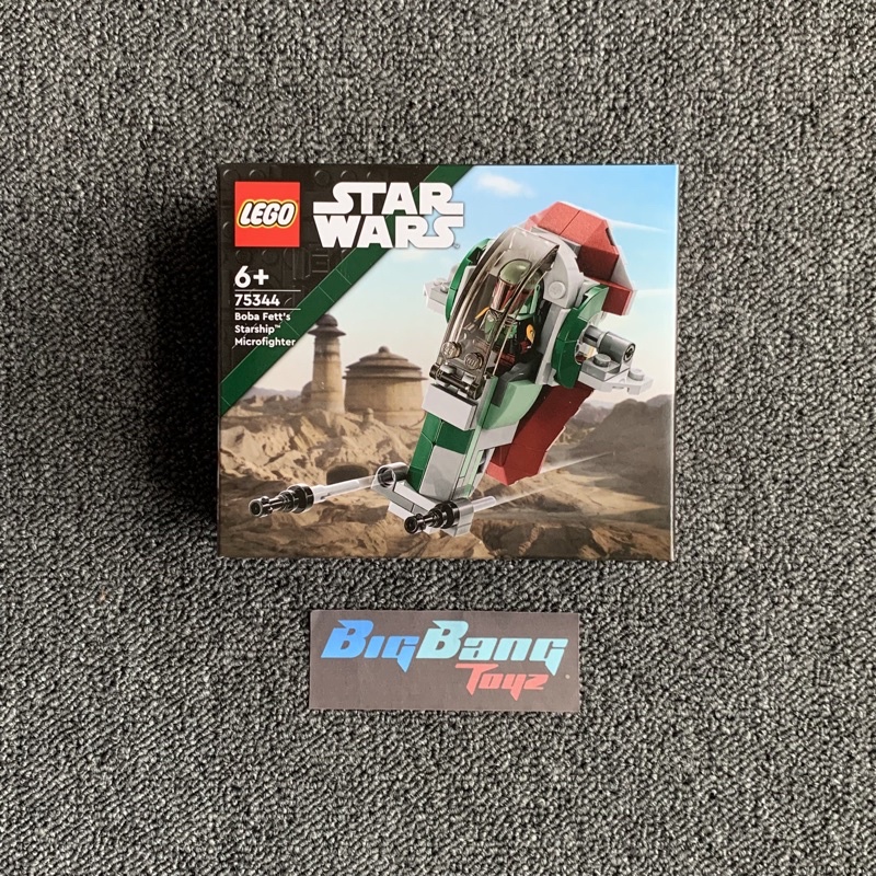 LEGO Star Wars 75344 Boba Fett's Starship Microfighter (In Stock) New ...