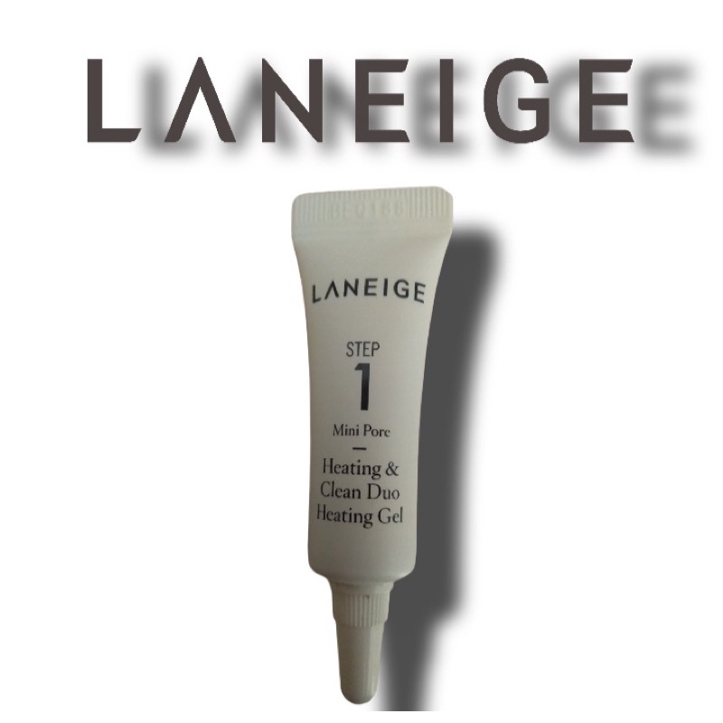Laneige step 1 mini pore heating & clean duo heating gel 3ml Shopee Malaysia