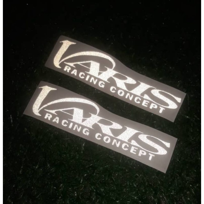 varis racing concept 3M reflective spoilers car stickers car decals ...