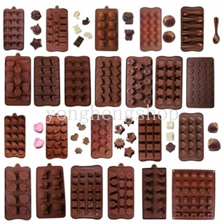 Cookie Mold- Molds Silicone Shapes Waffle For Baking Chocolate Cake Dessert  Candy Polymer Clay Decor Sugar Craft Candle Mould (waffle Mould) - 