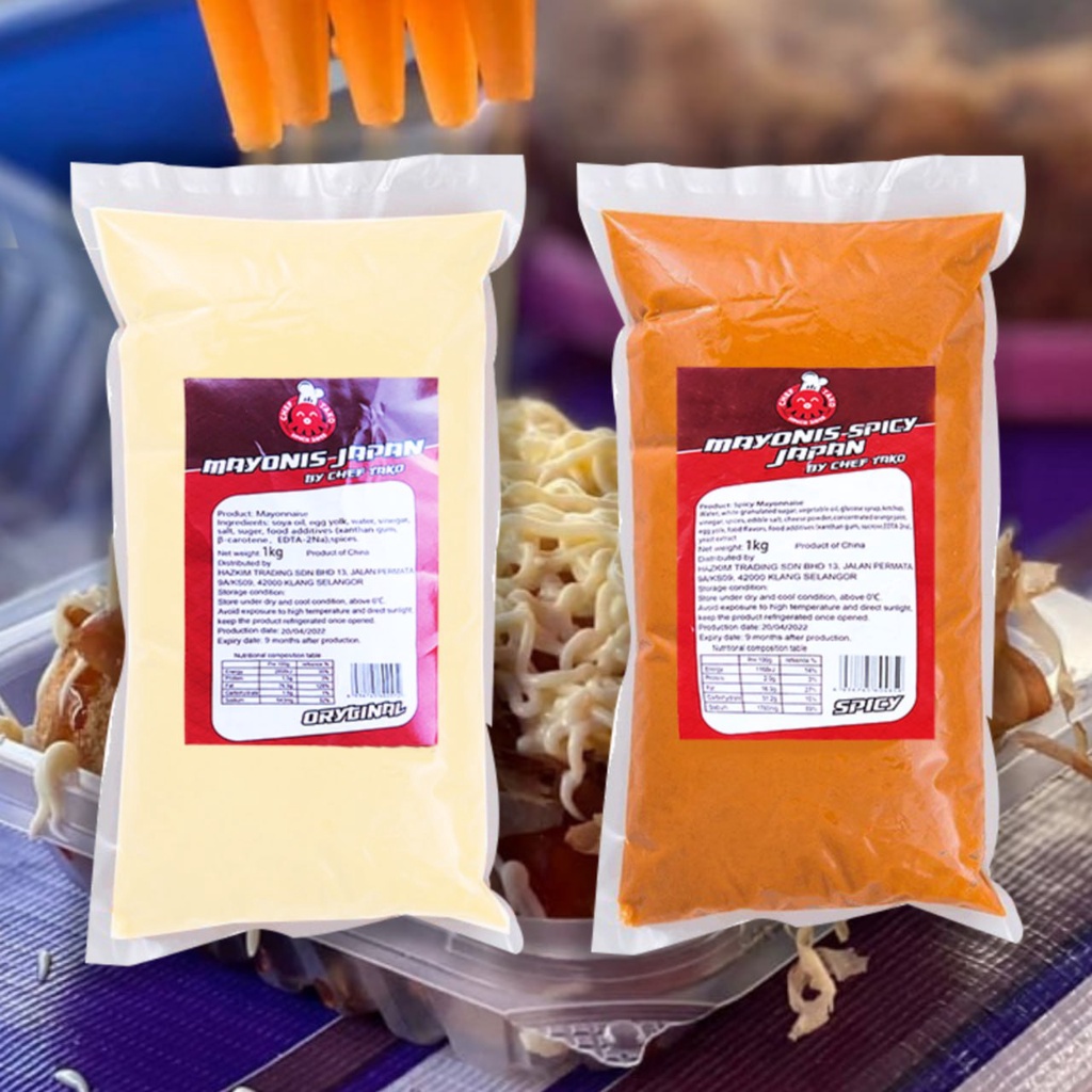 MAYONIS BY CHEF TAKO ORIGINAL / SPICY (1L) | Shopee Malaysia