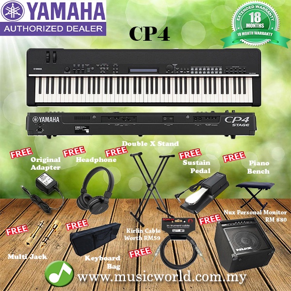 Yamaha cp4 on sale stage piano