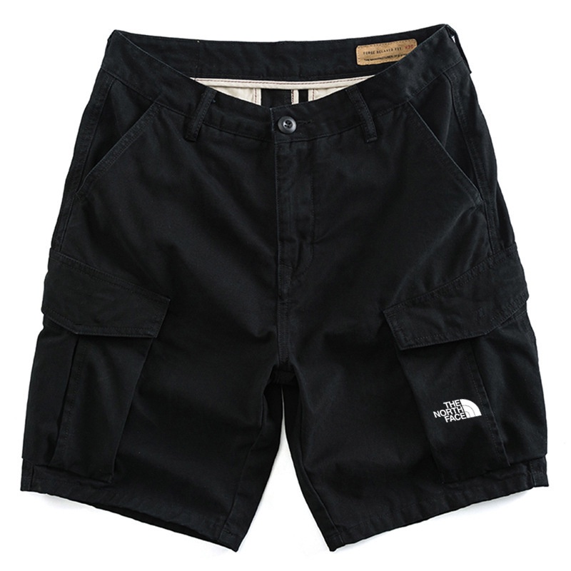 overalls shorts men's Ami khaki loose straight trend military style ...