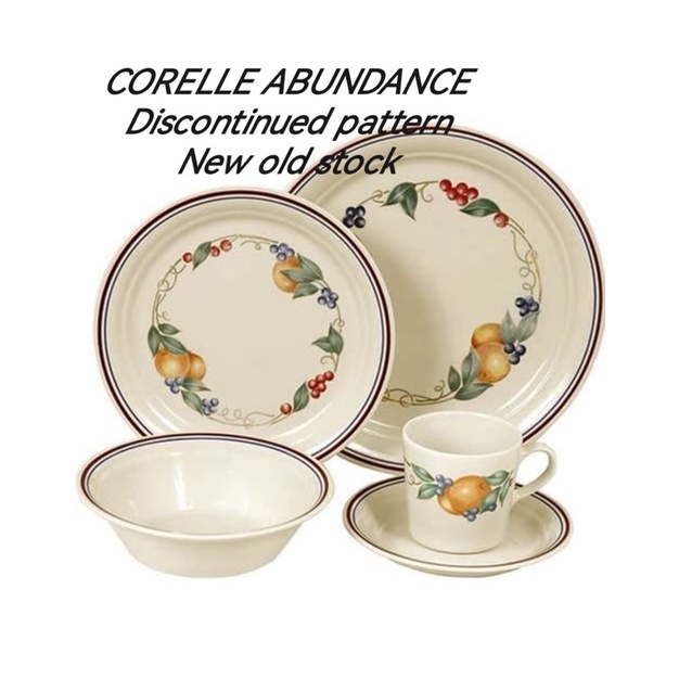 CORELLE ABUNDANCE (Loose & Set of 5pcs) Shopee Malaysia