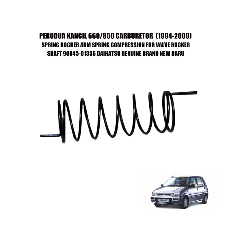 PERODUA KANCIL 660/850 CARBURETOR SPRING ROCKER ARM SPRING COMPRESSION ...