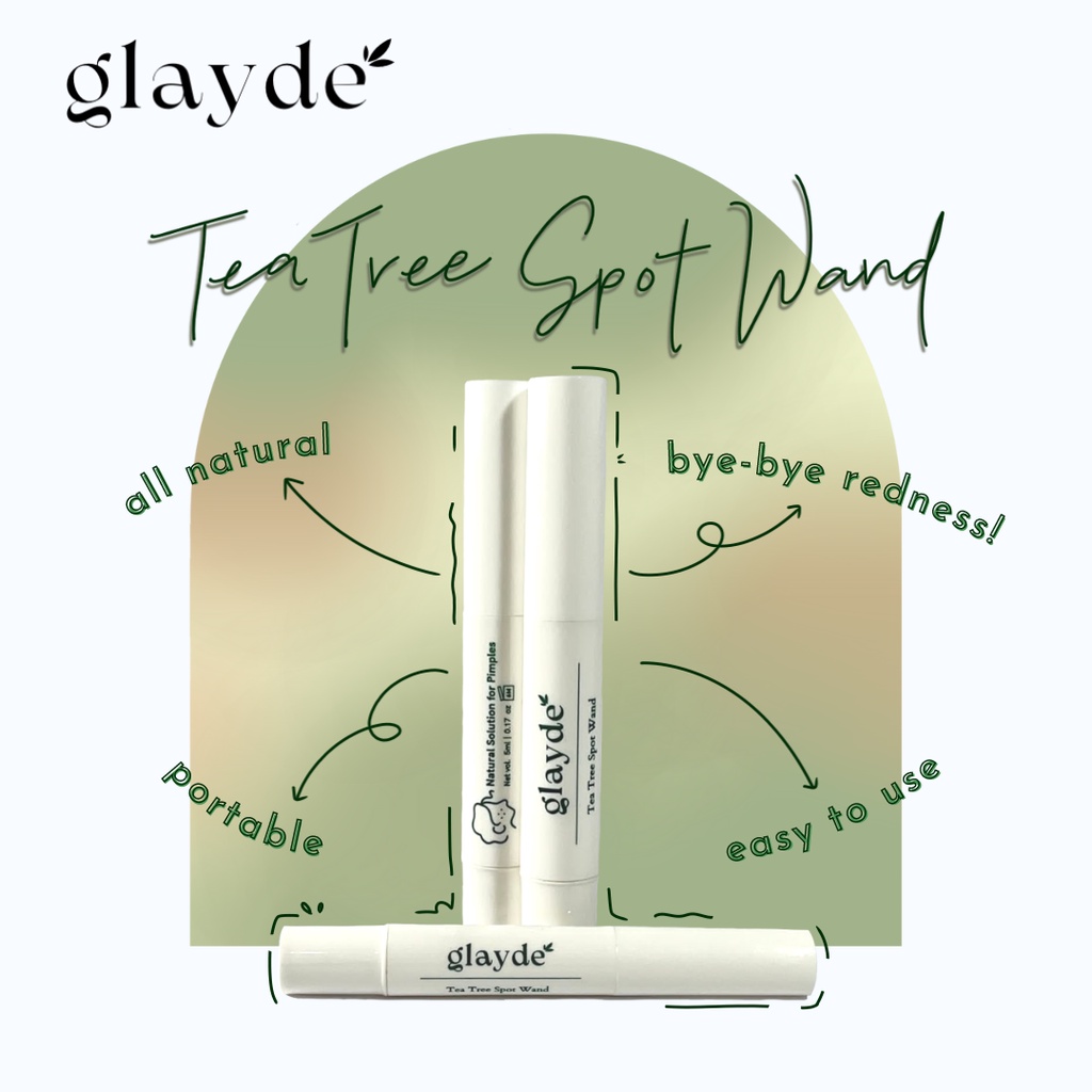 GLAYDE Tea Tree Spot Wand For Acne And Skin Repair Natural Pimple