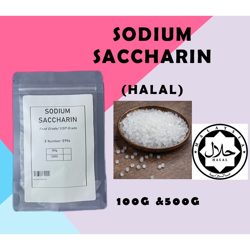 Sodium Saccharin food grade 100G & 500G Shopee Malaysia