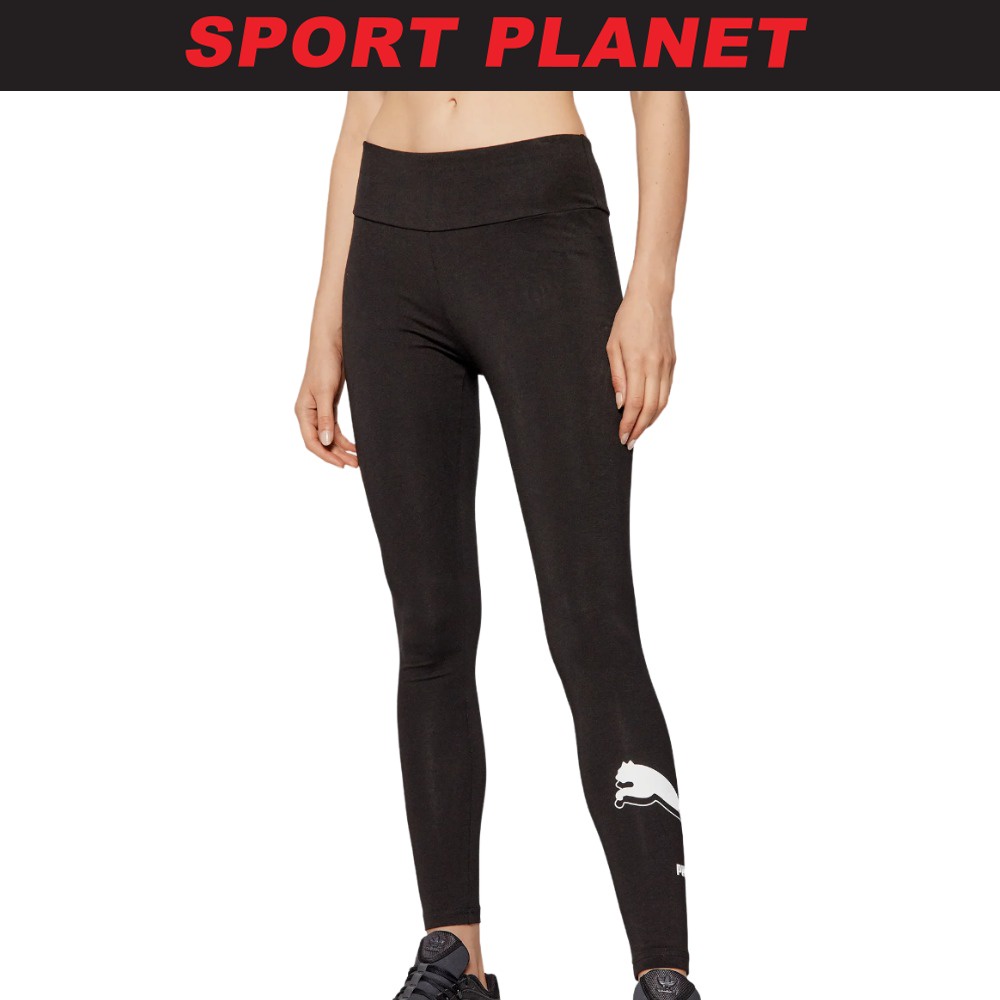 Puma Women Power Logo Legging Tracksuit Pant Seluar Perempuan (589544-01) Sport Planet 29-20