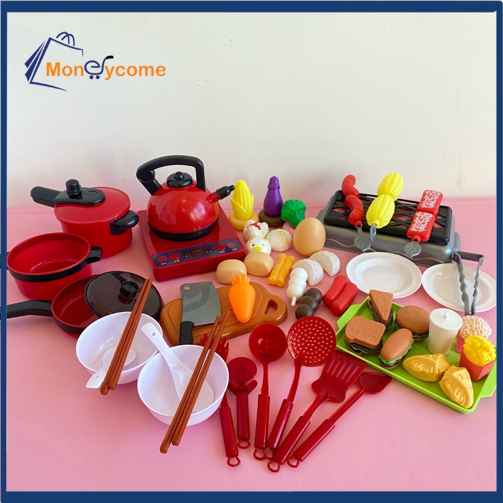 💲MC💲 Pretend Play Kitchen Cooking Set Kids Toys Simulation Baby