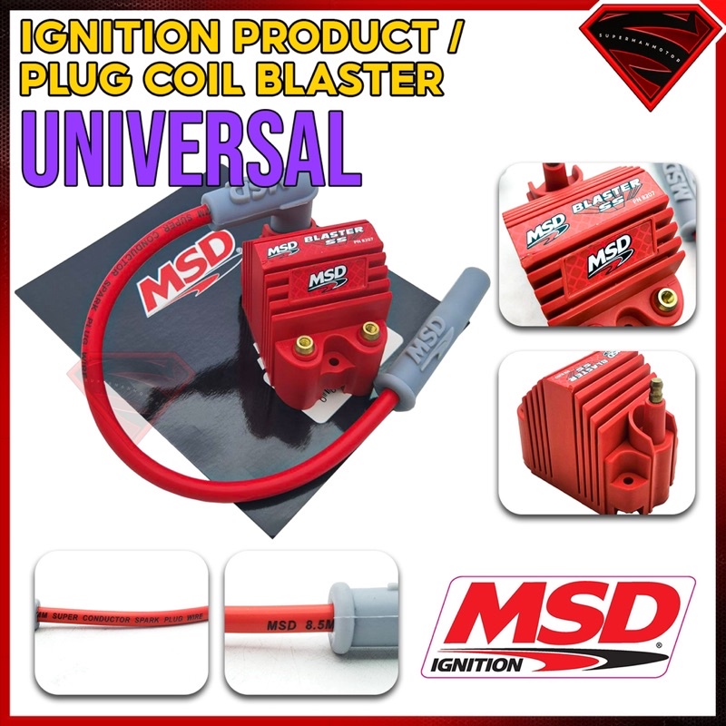 PROMOTION JAPAN MSD PLUG COIL BLASTER WITH MSD IGNITION PRODUCT