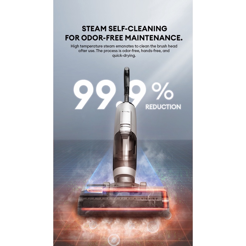 Flagship Series Tineco Floor One S5 Steam Smart Floor Washer Wet Dry