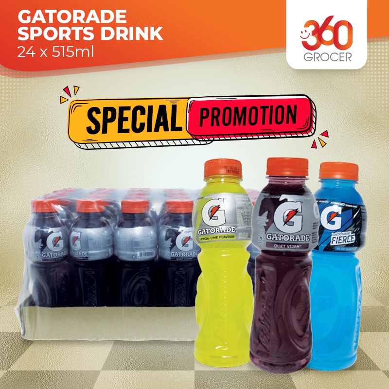 GATORADE SPORTS DRINK - 24 x 515ML | Shopee Malaysia