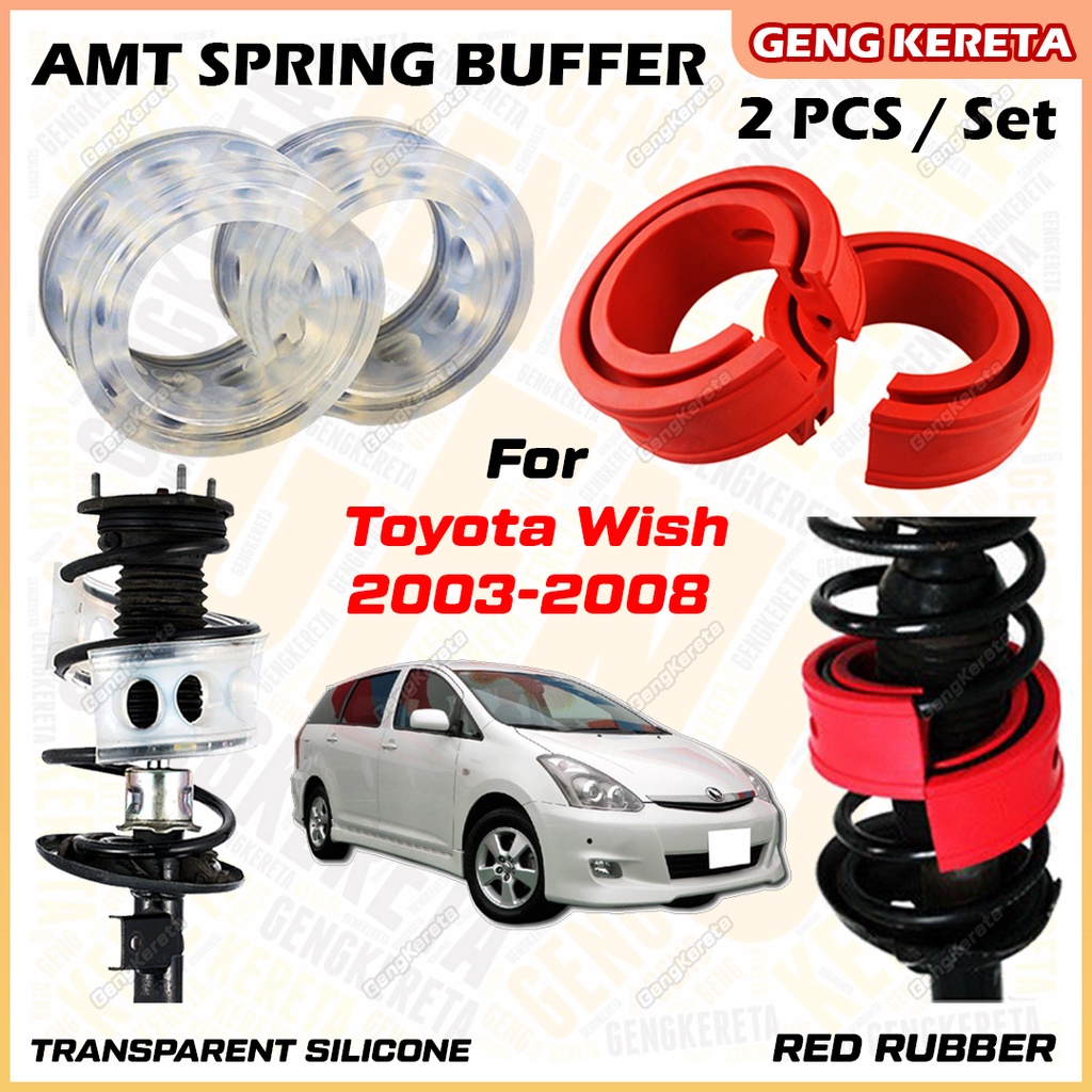 Buffer For Toyota Wish 2003-2008 Car Absorber Spring Buffer AMT Front ...