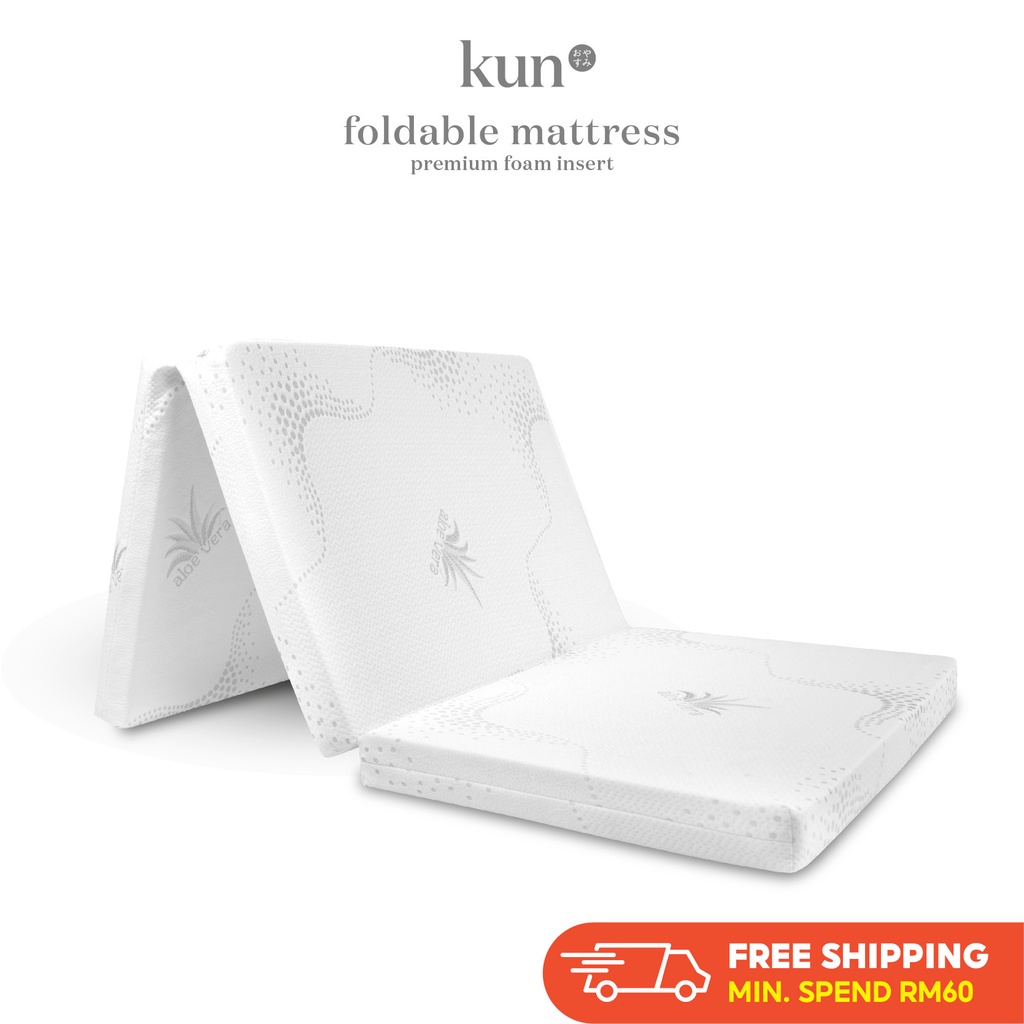 Tri fold latex deals mattress