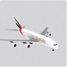 New DIY Miniature Papercraft Airbus A380 Emirates Aircraft | Shopee ...