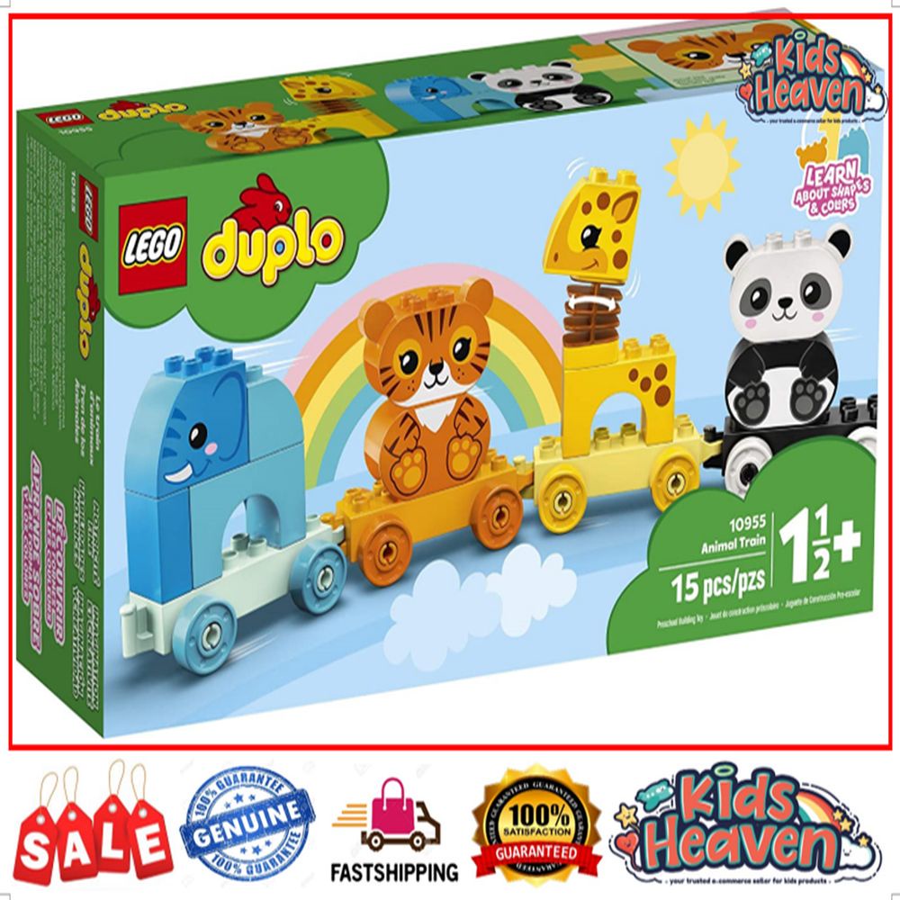 Lego Duplo My First Animal Train 10955 1000 Original Shopee Malaysia