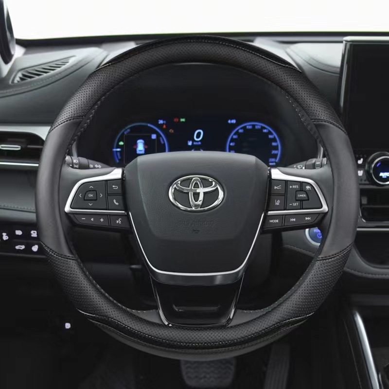 Custom Steering LTD Leather Steering Wheel Cover For Toyota ProAce 2016-2022 – Grain & Perforated