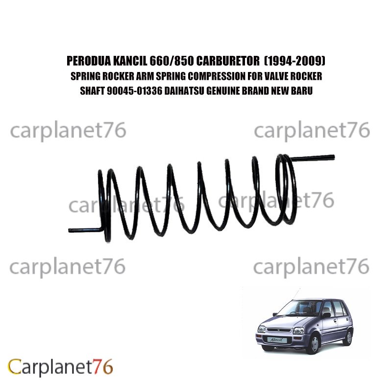 PERODUA KANCIL 660/850 CARBURETOR SPRING ROCKER ARM SPRING COMPRESSION