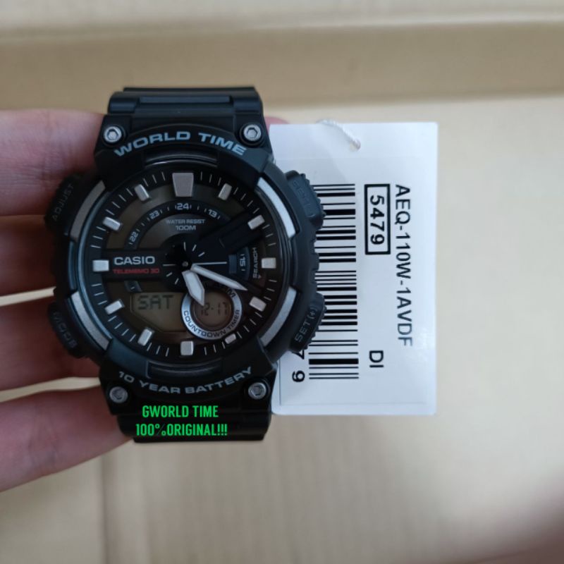 RELOJ CASIO AEQ-110W-3AVDF ORIGINAL - La Relojería