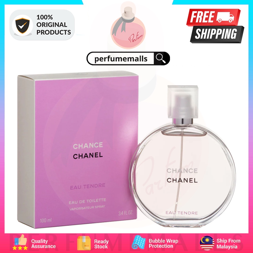 Chanel Chance Eau Tendre for - Prices and Promotions - Apr 2023 | Shopee  Malaysia