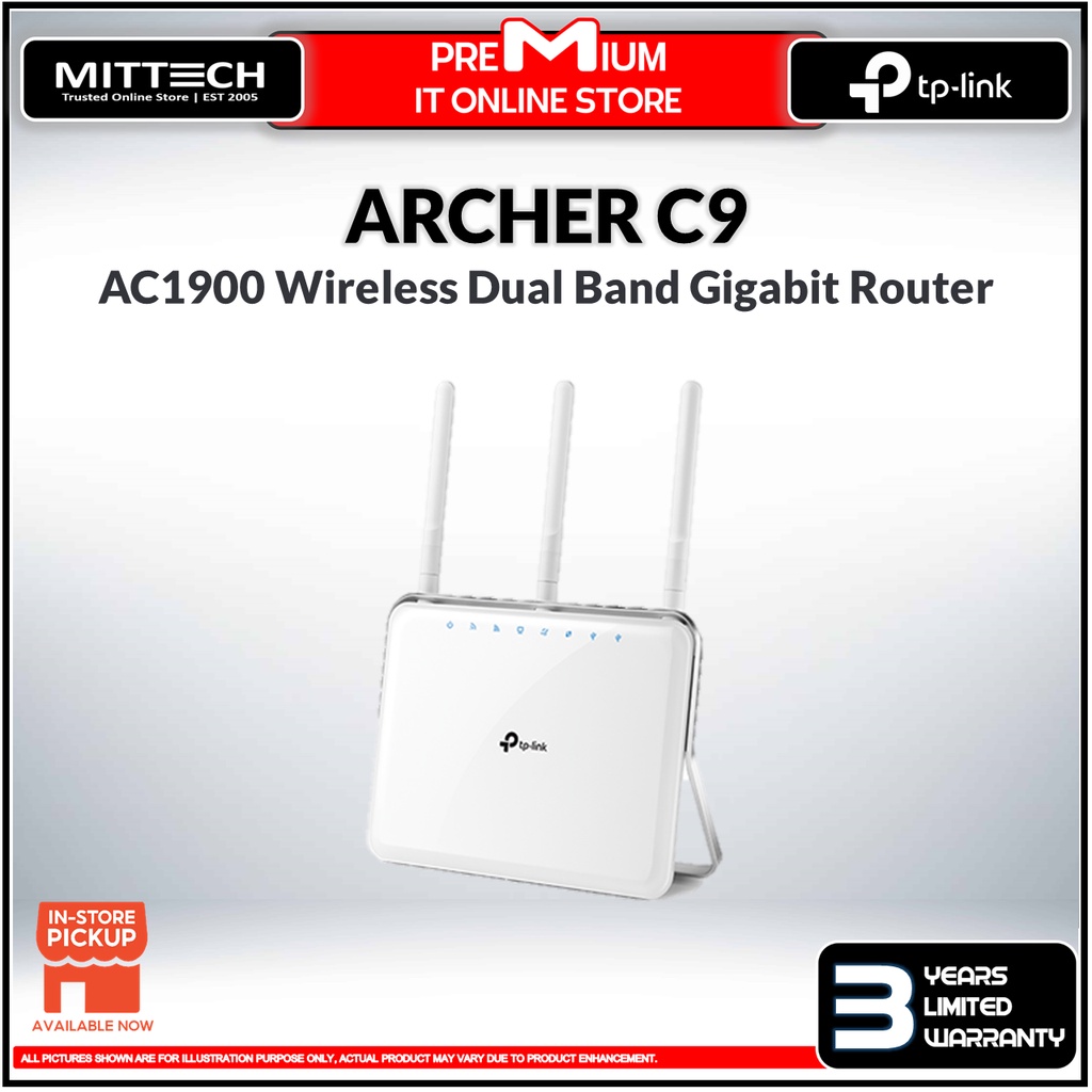 Archer C9, AC1900 Wireless Dual Band Gigabit WiFi Router