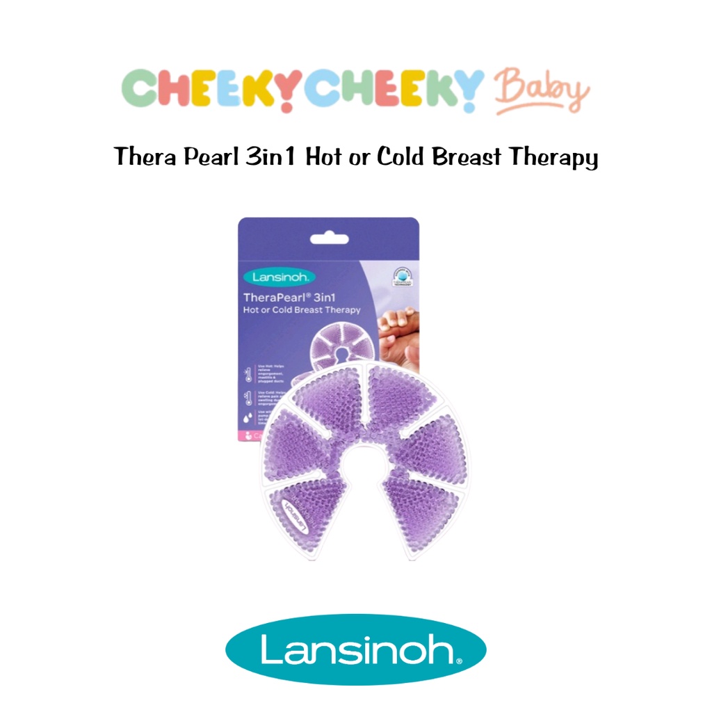 Lansinoh Thera Pearl 3in1 Hot Or Cold Breast Therapy/Relaxation