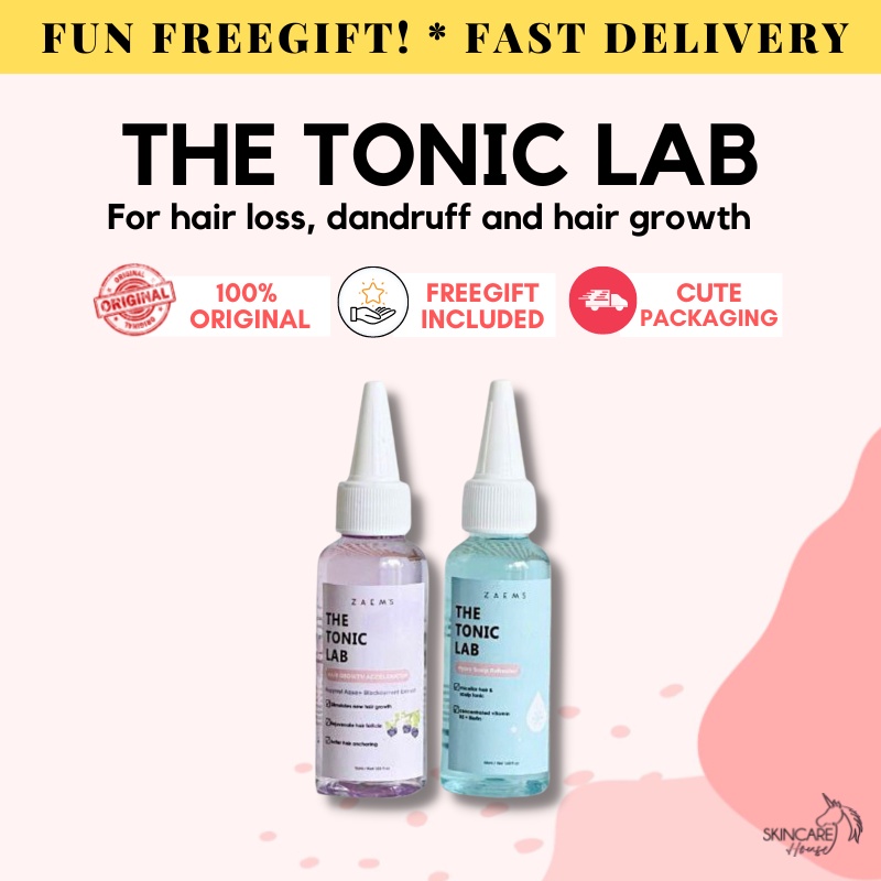 [ ORIGINAL🎁 ] The Tonic Lab by ZAEM's (Hydra Scalp Refresher and Hair ...