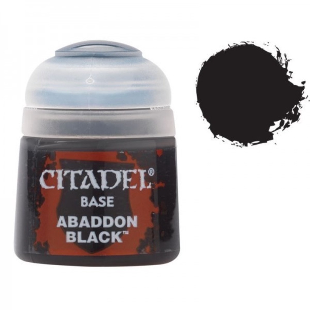 Citadel Model Paint: ABADDON BLACK (BASE) | Shopee Malaysia