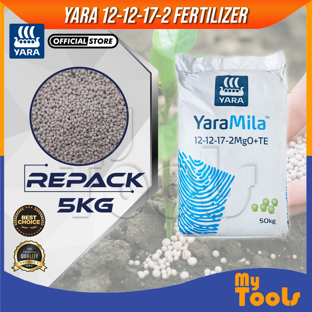 Mytools YaraMila 12-12-17 +2MgO +TE (5KG) Baja YaraMila Compound ...