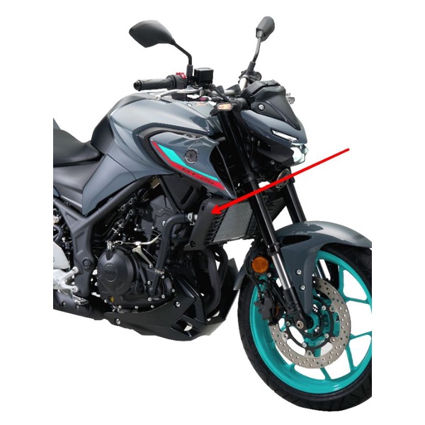 100% ORIGINAL MT25 RADIATOR SIDE COVER | Shopee Malaysia