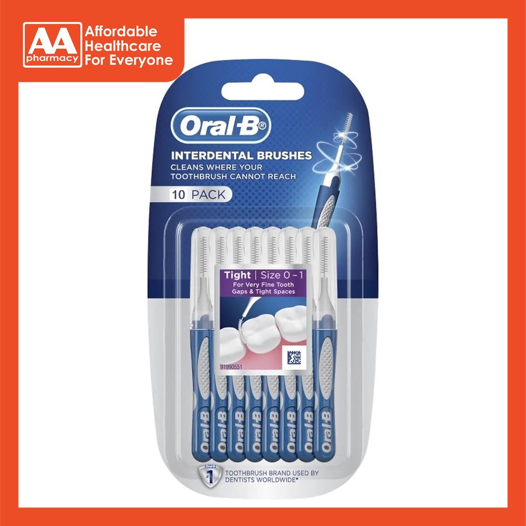 OralB Interdental Brushes 10's Shopee Malaysia